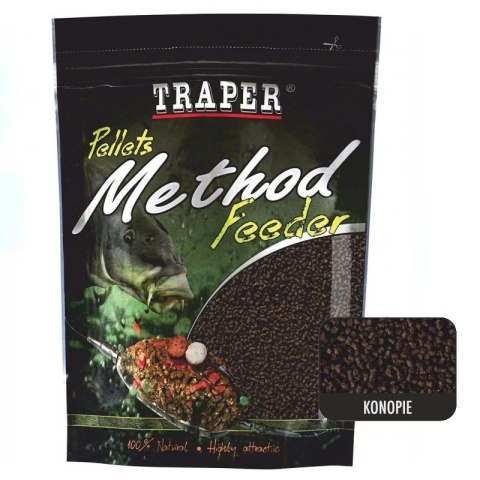 Traper M/F Pellet 2mm 500g Konopie