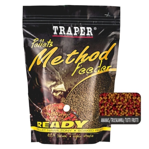 Traper M/F Pellet Ready 2mm 500g Ananas/Truskawka/