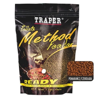 Traper M/F Pellet Ready 2mm 500g Pomarańcza/Czekol