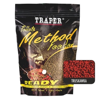 Traper M/F Pellet Ready 2mm 500g Truskawka