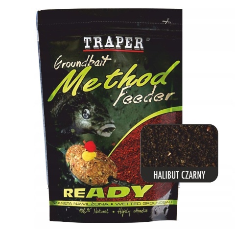 Traper M/F Ready 750g Halibut Czarny