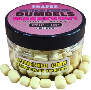 Traper M/F Washedout Pup-Up 8-10mm/30g Ferm.Kukury
