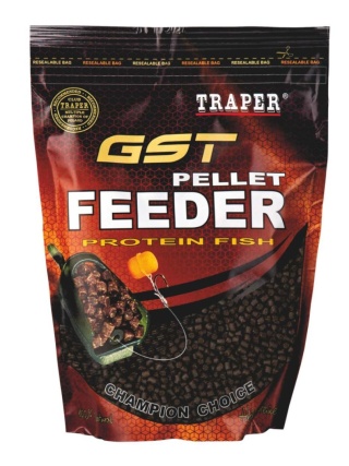Traper M/F pellet gst 500g mega brown crushed