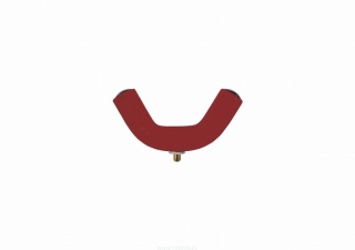 Traper Podpórka GST V Red 16cm