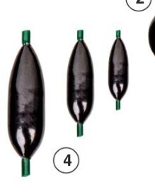 Traper Ciężarek Łezka 3,5gr (3szt)