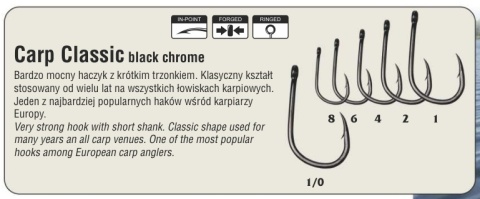 Traper Haczyk Hikara Carp Classic Black CH1310 4