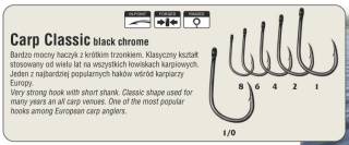 Traper Haczyk Hikara Carp Classic Black CH1310 6
