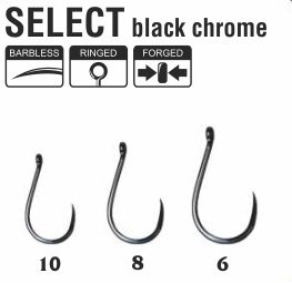 Traper Haki Barbless Select BN nr8