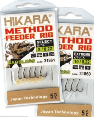 Traper Haki Method Feeder Barbless Extreme Rig10/2
