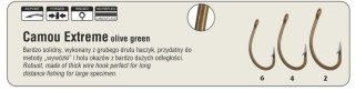 Traper Hikara Haczyk Camou Extreme nr 6 10szt