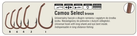 Traper Hikara Haczyk Camou Select Bronze nr 2