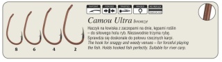 Traper Hikara Haczyk Camou Ultra Bronze nr 4