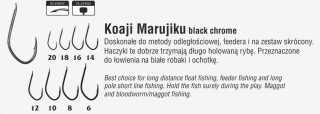 Traper Hikara Haczyk Koaji Marujiku Black nr 16