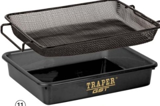 Traper Kuweta Medium Black z Sitkiem 3mm
