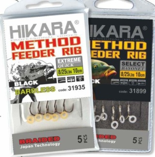 Traper Przypon Braided Met.Sel.Ring BN nr8/25lbs