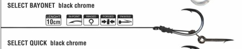 Traper Przypon Braided Met.Select Bayonet nr8/25l