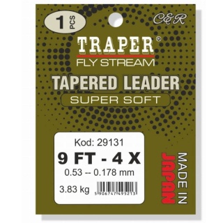 Traper Przypon Koniczny Super Soft 6X