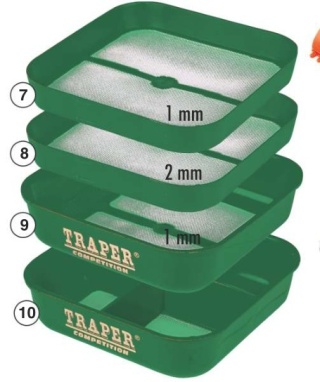 Traper Sitko 2mm zielone