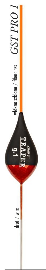Traper Spławik GST Pro 1 4g