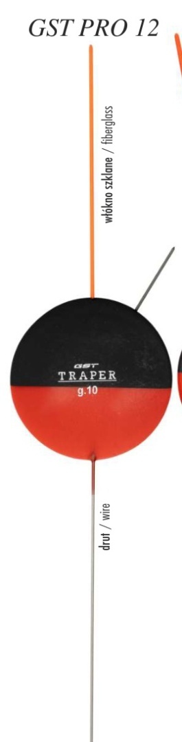 Traper Spławik GST Pro 12 4,0g