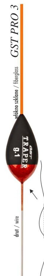 Traper Spławik GST Pro 3 1,5g