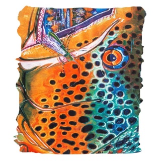 Traper Chusta 3d Trout Face