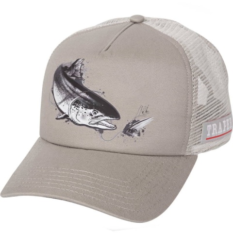 Traper Czapka Art Grey Salmon