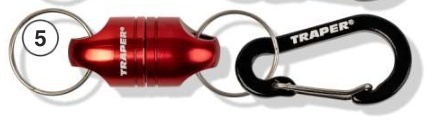 Traper Magnes 3kg Red