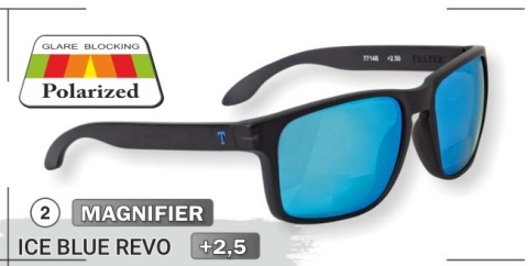Traper Okulary Ocean Magnifier Iceblue Revo