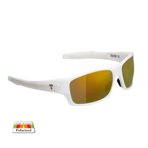 Traper Okulary Polaryzacyjne Horizon White/Gold Re