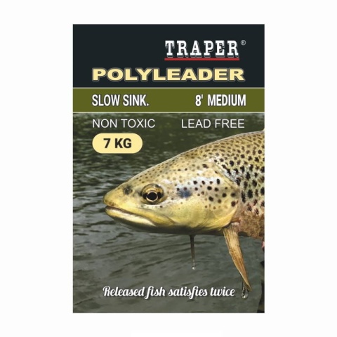 Traper Poly Leader 8ft Fast Sinking
