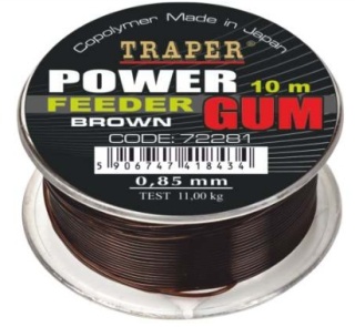 Traper Power Feeder Gum Brown 0,65mm