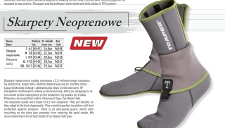 Traper Skarpety Neoprenowe z Osłoną XL