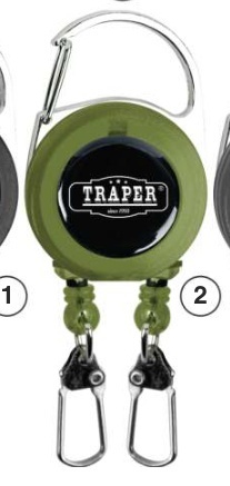 Traper Uchwyt Podwójny Green