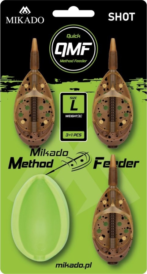 Mikado M/F Koszyczek Shot L 3x60g+Forma