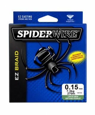 SPIDER-ESEZB15G-270 EZ 8LB/0.15MM 300YD GREEN
