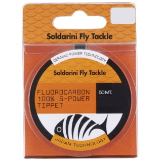 Soldarini Fluorocarbon S-Power Tippet 50m 0.251mm
