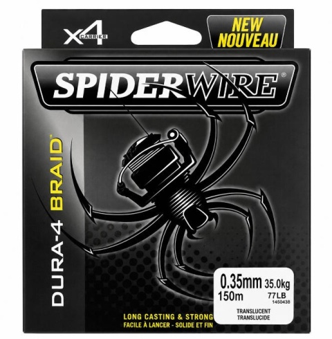 Spider plecionka 4x 0.35mm 35.0kg 150m biała
