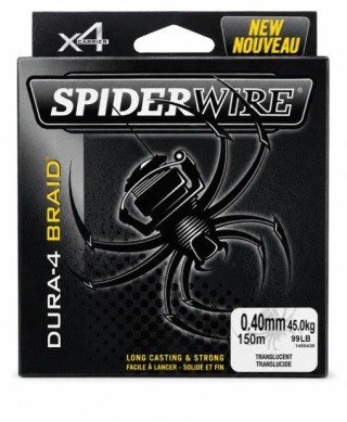 Spider plecionka 4x 0.40mm 45.0kg 150m biała