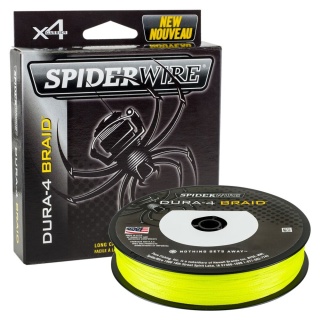 Spiderwire plecionka 4x 0.25mm 23.2kg 150m żołta