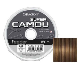 Dragon Żyłka super camou feeder 0,20mm 150m