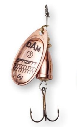 Dam Effzett Obrotówka Executor #4 8g Copper