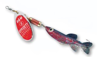 Dam Effzett Obrotówka Minnow Spinner 4 Gumowa Rybk