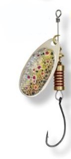 Dam Effzett Single Hook Spinner#1 3g Trout
