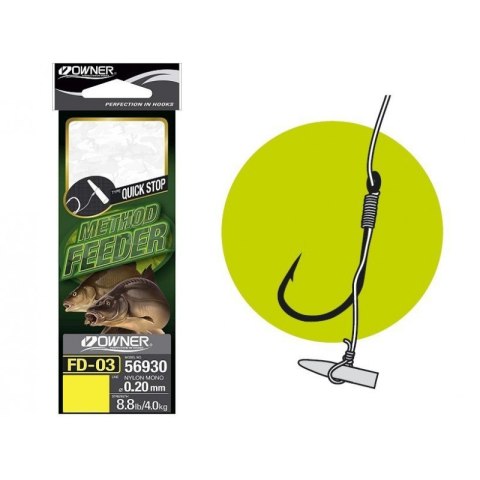 Owner Haczyki Method Feeder Fd03 12/ 0,20 5x6szt