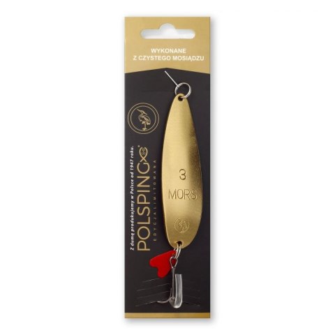 Polsping Błystka Mors Czysty Mosiądz 19gr 2