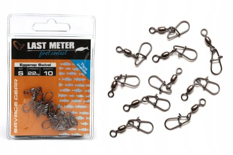 Savage Gear Agrafka z Krętlikiem S nr4 10szt