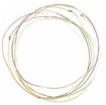 Soldarini Knotted Leader Camou 2.5m 0.2mm