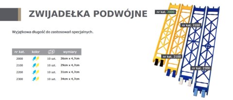 Anplast Zwijadełko Podwójne 26cm