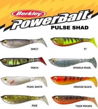 Berkley Guma Pulse Shad 8cm/4szt Pearl White